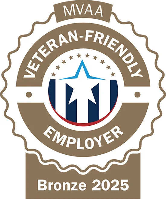 MVAA Veteran-Friendly Employer - Bronze 2025